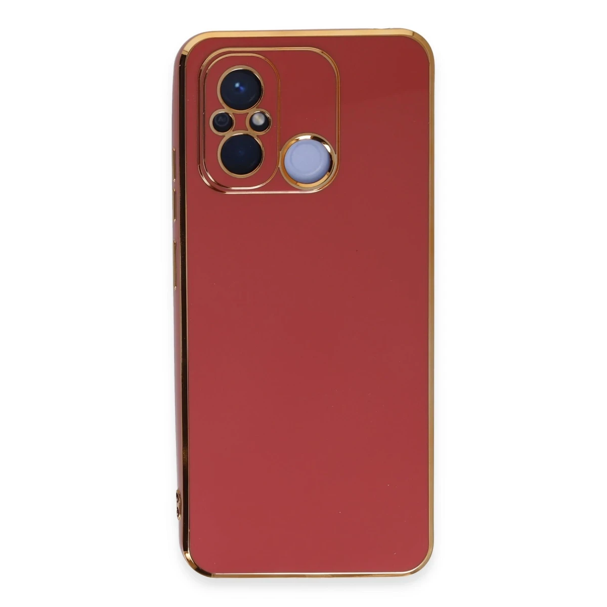 Newface Xiaomi Redmi 12C Kılıf Volet Silikon - Kırmızı