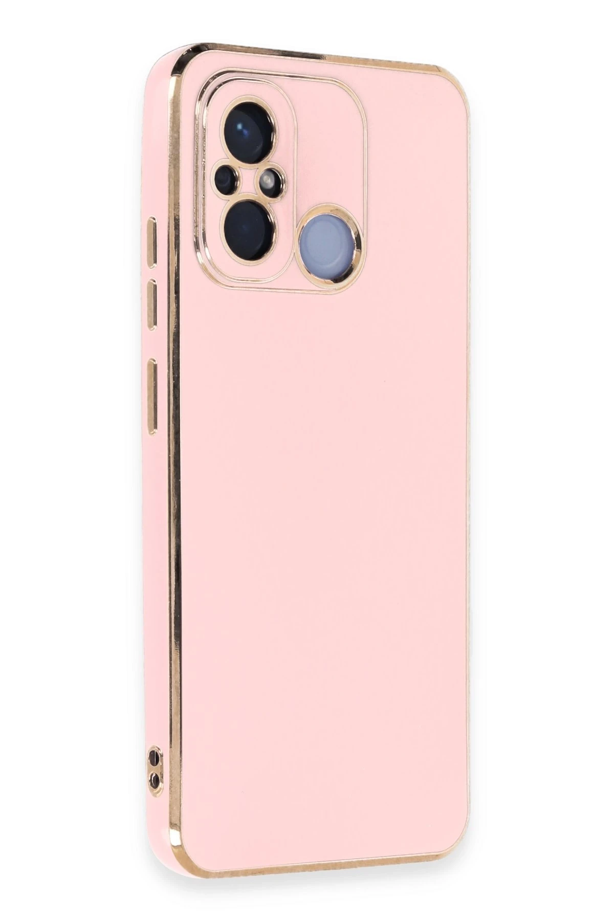 Newface Xiaomi Redmi 12C Kılıf Volet Silikon - Pembe