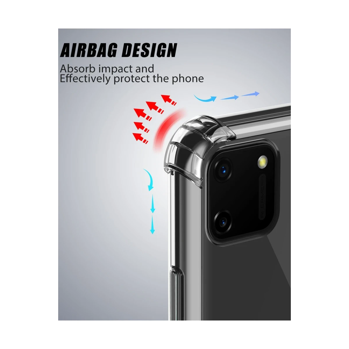 Newface Realme C11 Kılıf Olex Tpu Silikon - Şeffaf