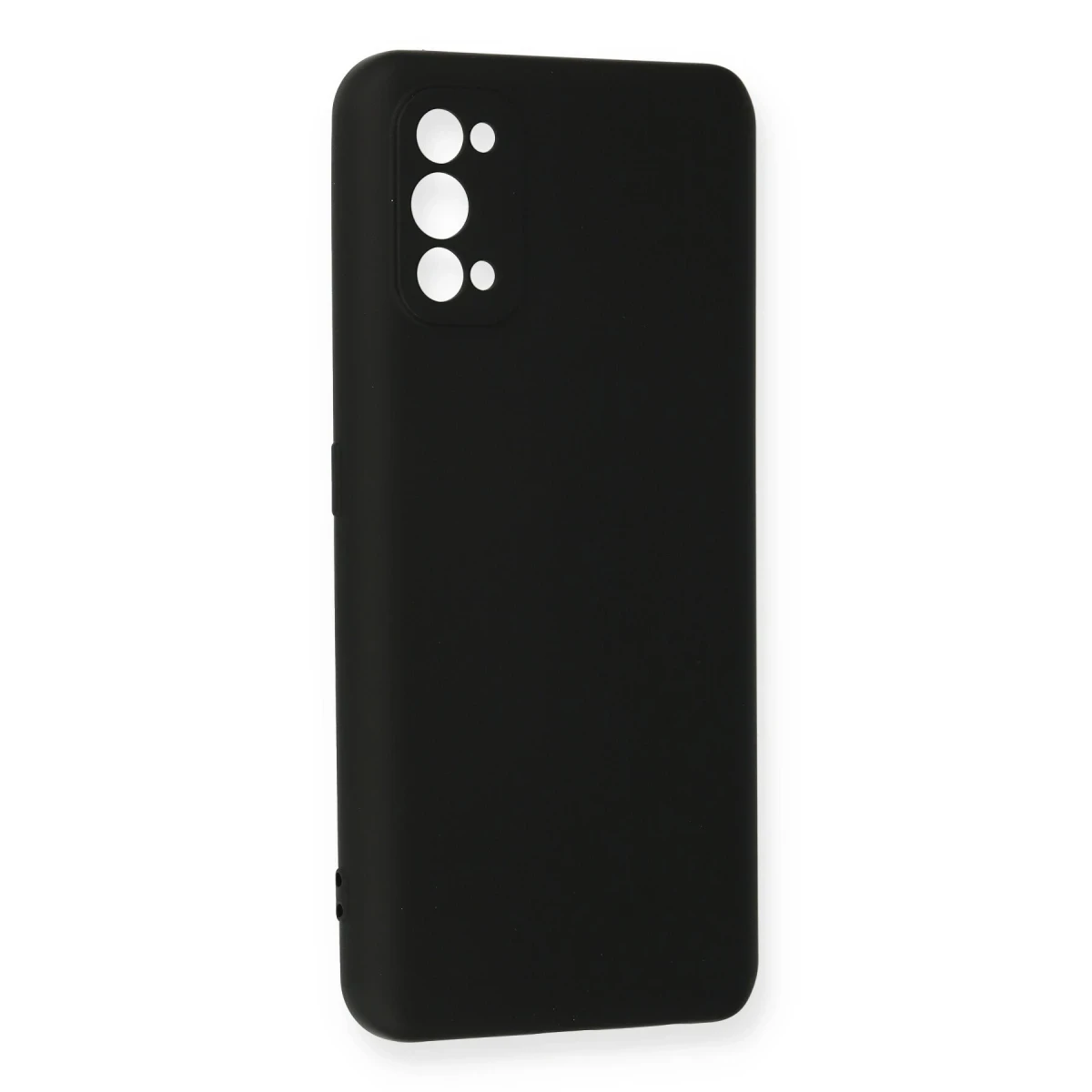Realme 7 Pro Kılıf Nano içi Kadife Silikon - Siyah