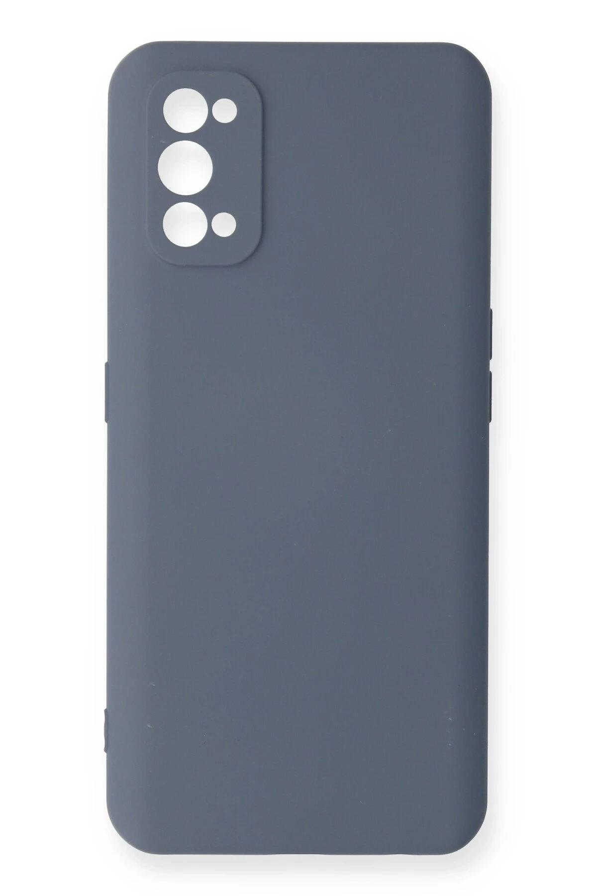 Newface Realme 7 Pro Kılıf Nano içi Kadife Silikon - Gri