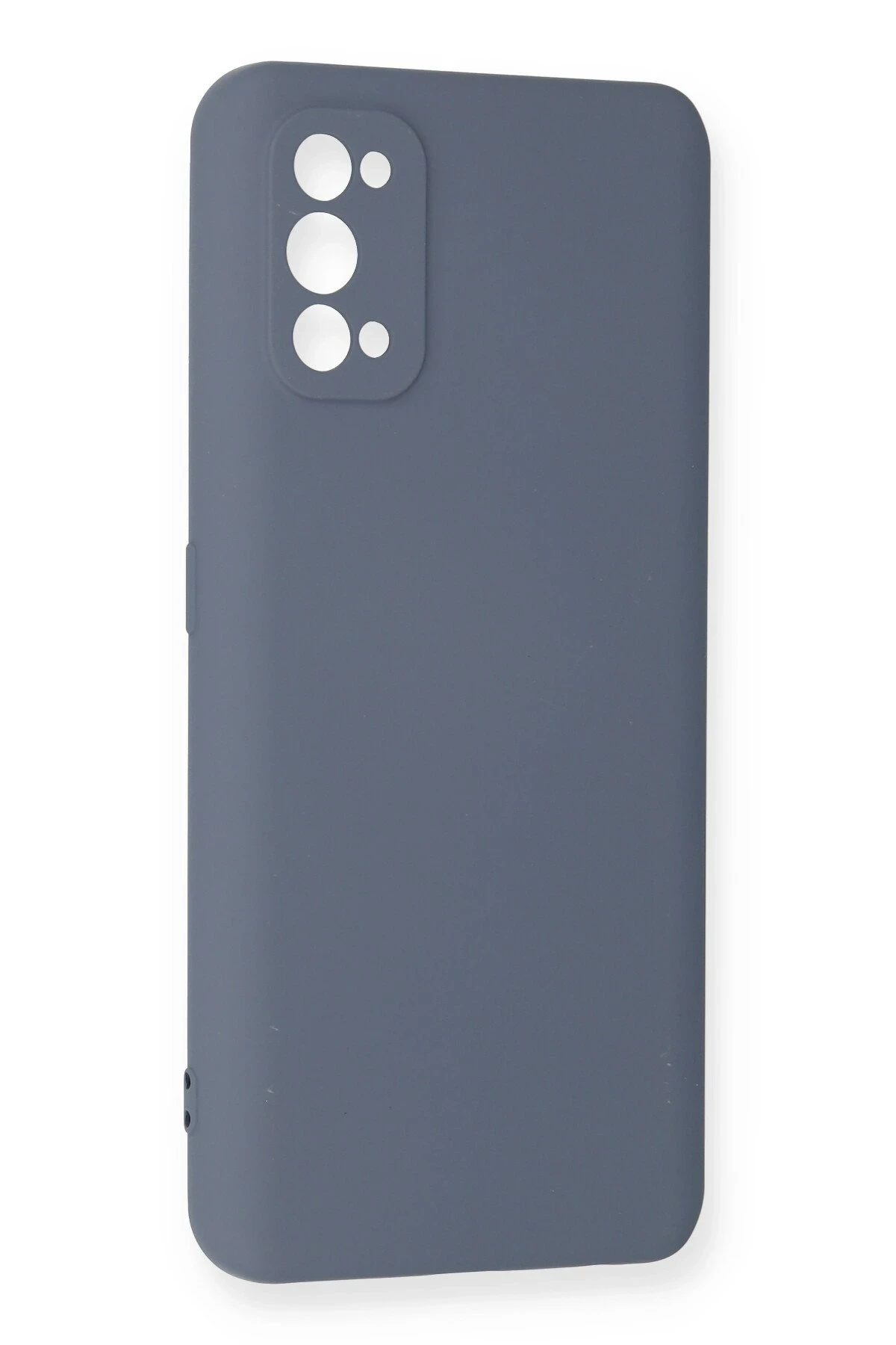 Newface Realme 7 Pro Kılıf Nano içi Kadife Silikon - Gri