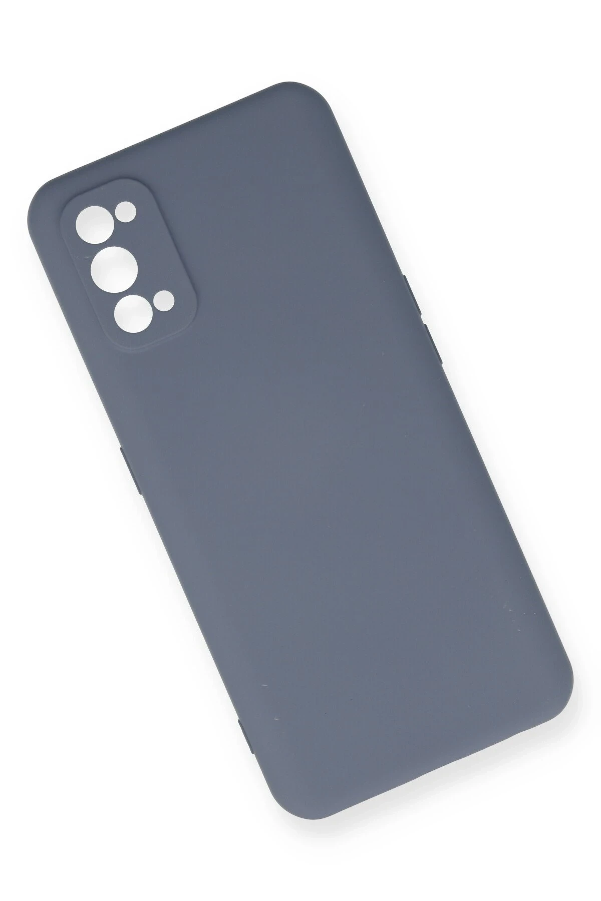 Newface Realme 7 Pro Kılıf Nano içi Kadife Silikon - Gri