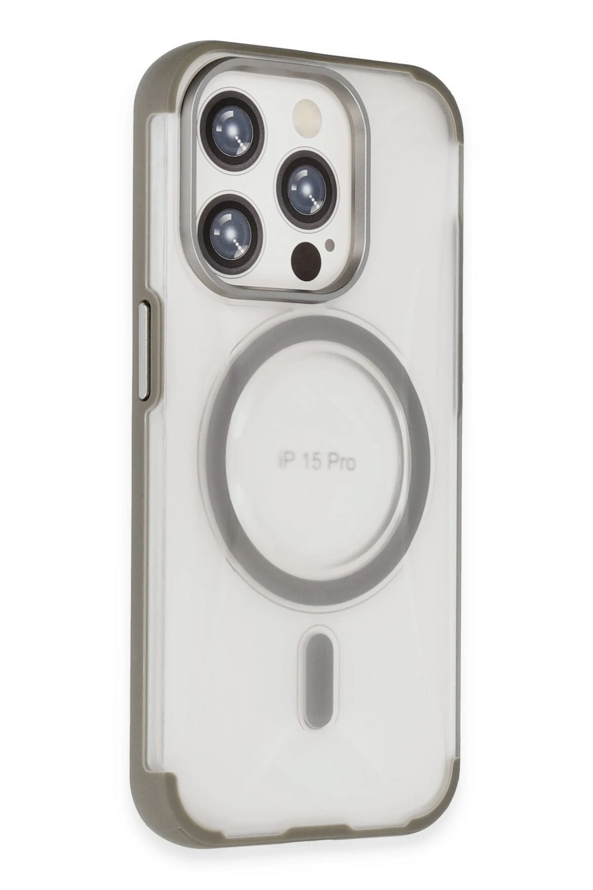 Joko iPhone 15 Pro Hilton Magsafe Kapak - Titan Gri
