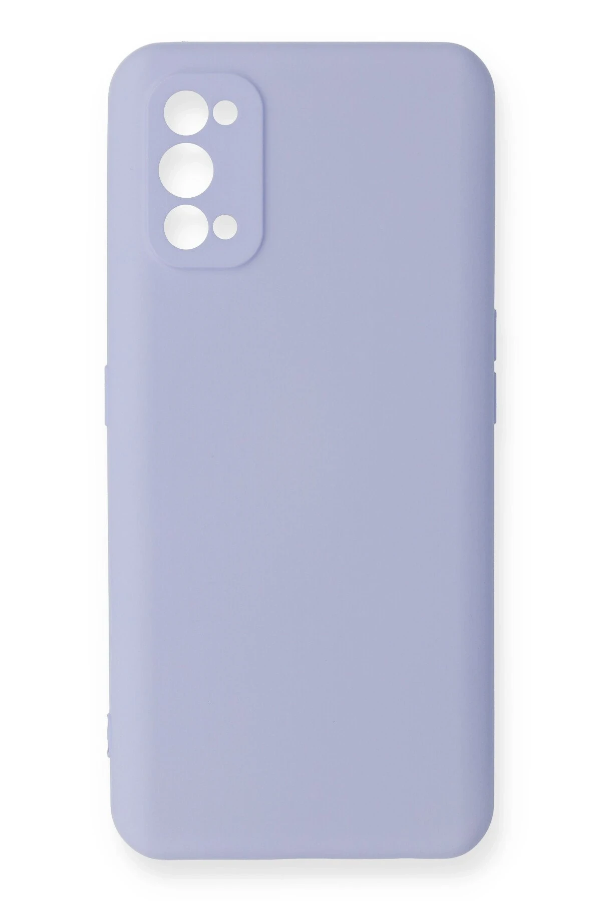 Newface Realme 7 Pro Kılıf Nano içi Kadife Silikon - Lila