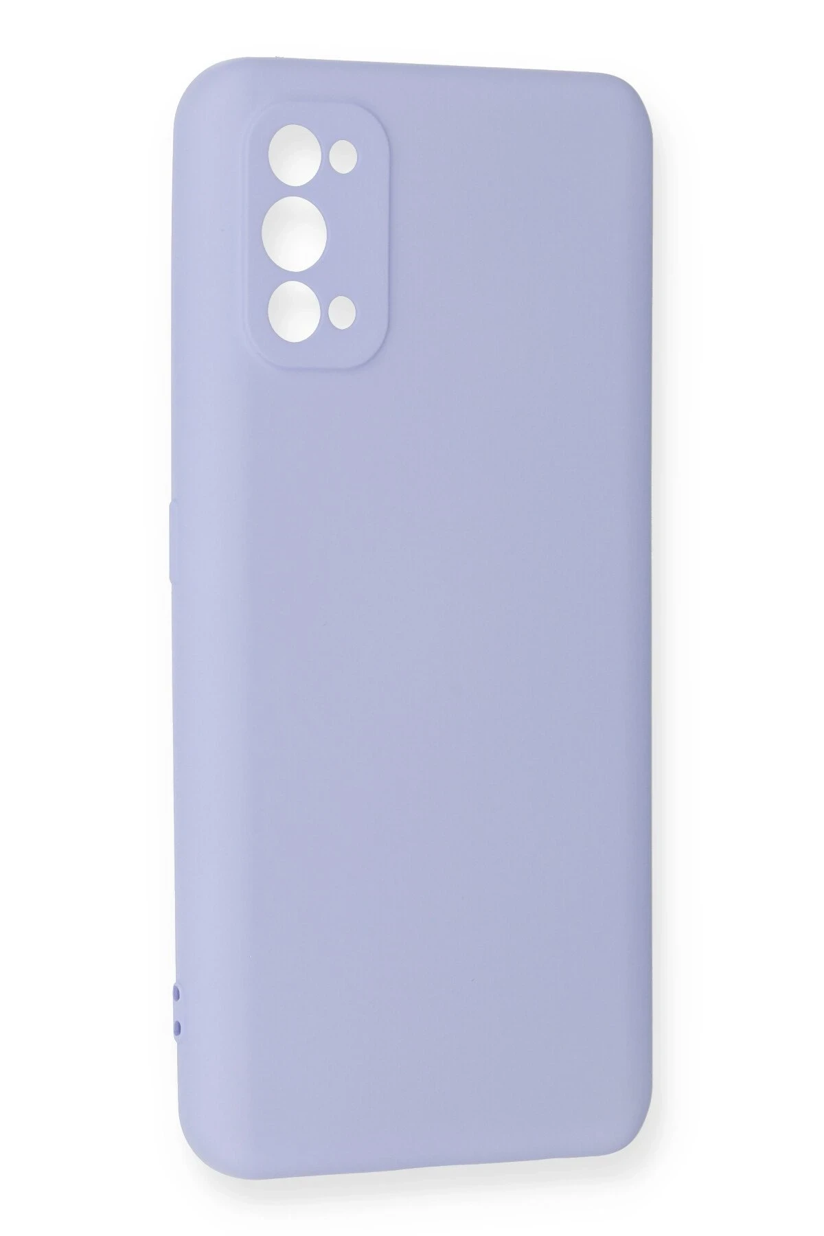 Newface Realme 7 Pro Kılıf Nano içi Kadife Silikon - Lila