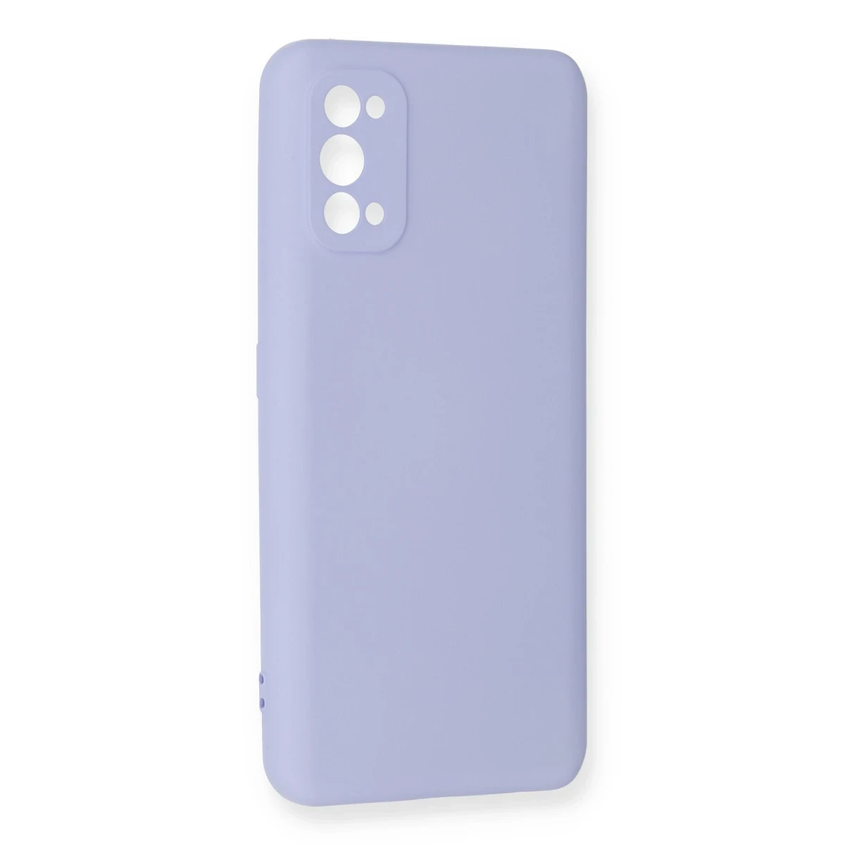 Realme 7 Pro Kılıf Nano içi Kadife Silikon - Lila