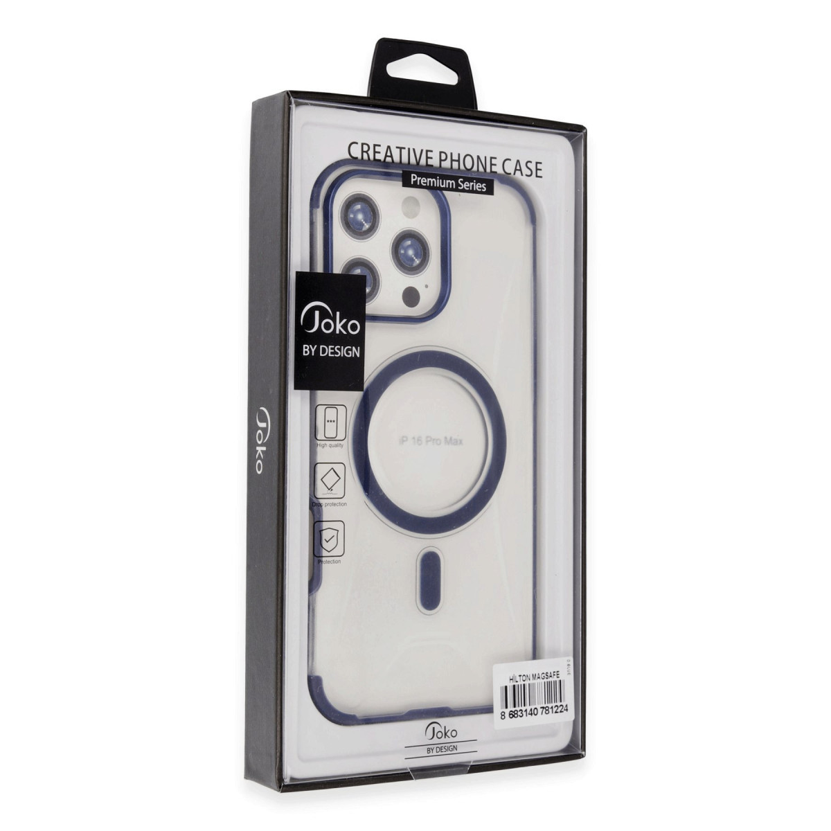 Joko Apple iPhone 16 Pro Hilton Magsafe Kapak - Siyah — görsel 6