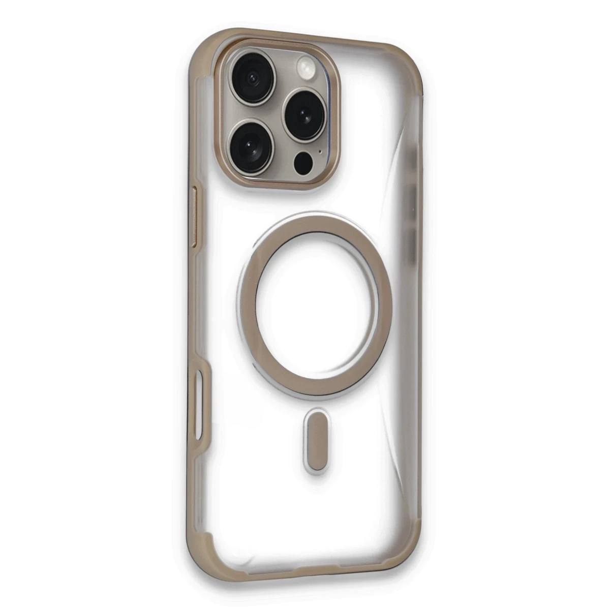 Joko Apple iPhone 16 Pro Max Hilton Magsafe Kapak - Gold