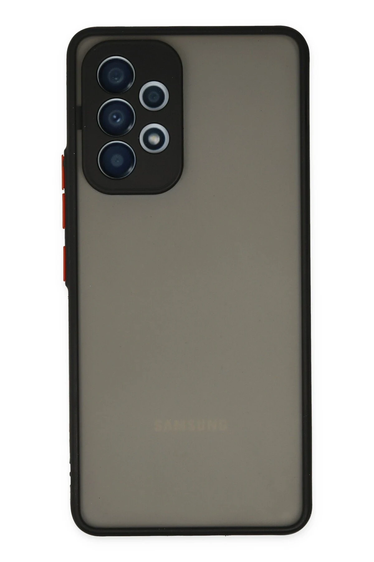 Newface Samsung Galaxy A73 5G Kılıf Montreal Silikon Kapak - Siyah