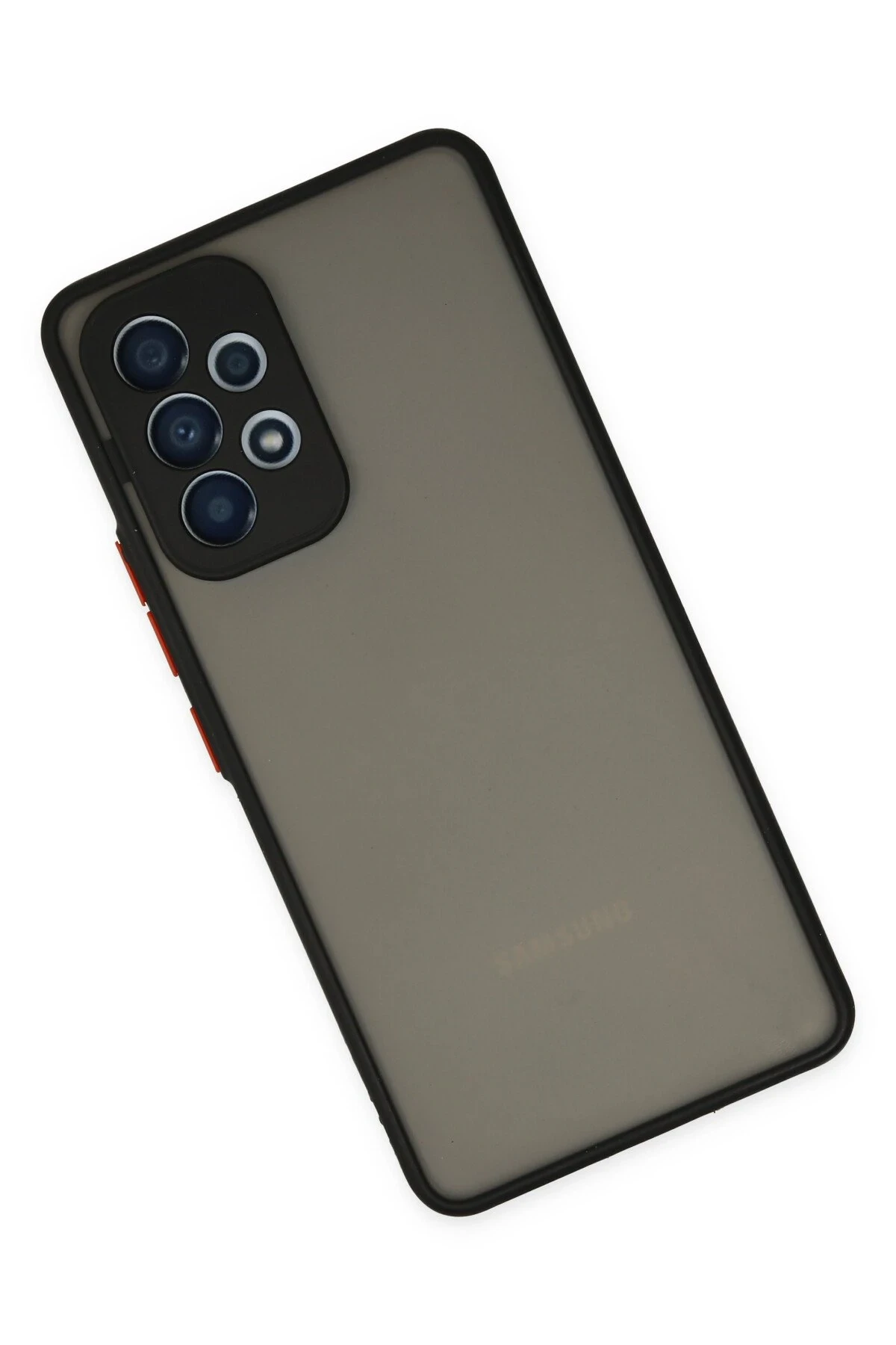 Newface Samsung Galaxy A73 5G Kılıf Montreal Silikon Kapak - Siyah