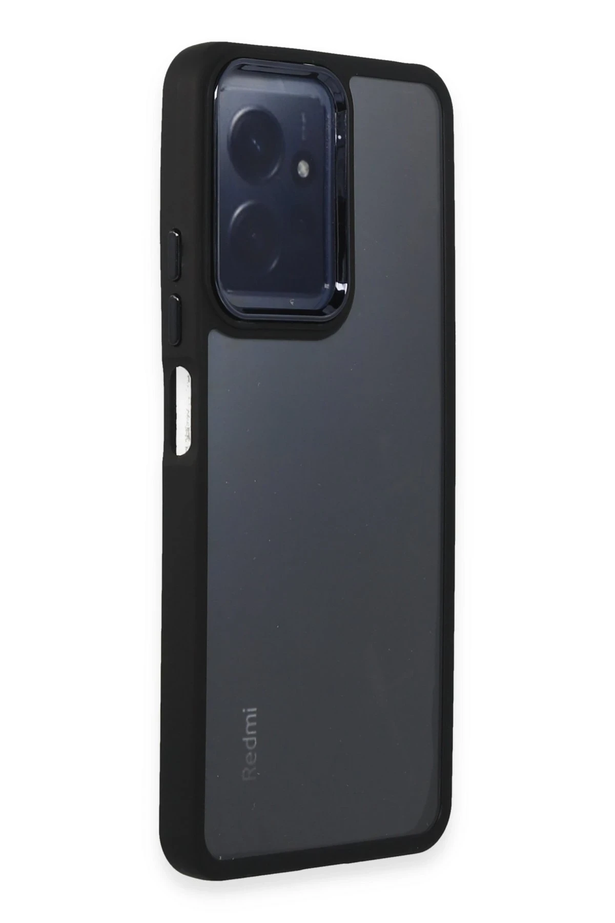 Newface Xiaomi Redmi Note 12 4G Kılıf Dora Kapak - Siyah