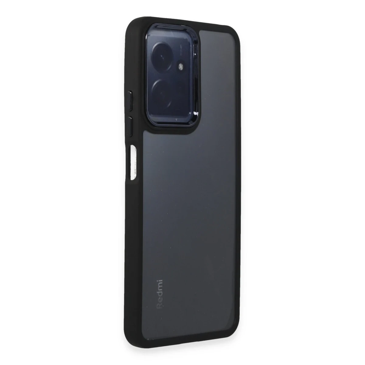 Newface Xiaomi Redmi Note 12 4G Kılıf Dora Kapak - Siyah