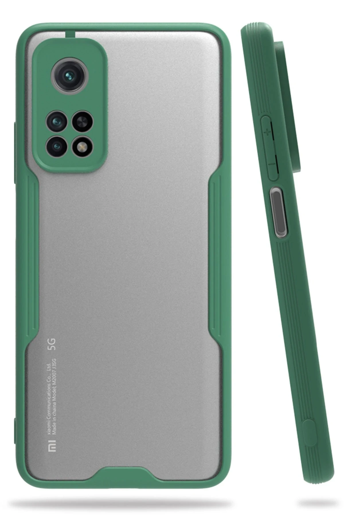 Newface Xiaomi Mi 10T Pro Kılıf Platin Silikon - Yeşil