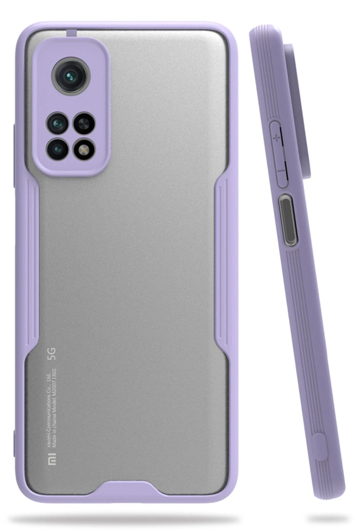 Newface Xiaomi Mi 10T Pro Kılıf Platin Silikon - Lila