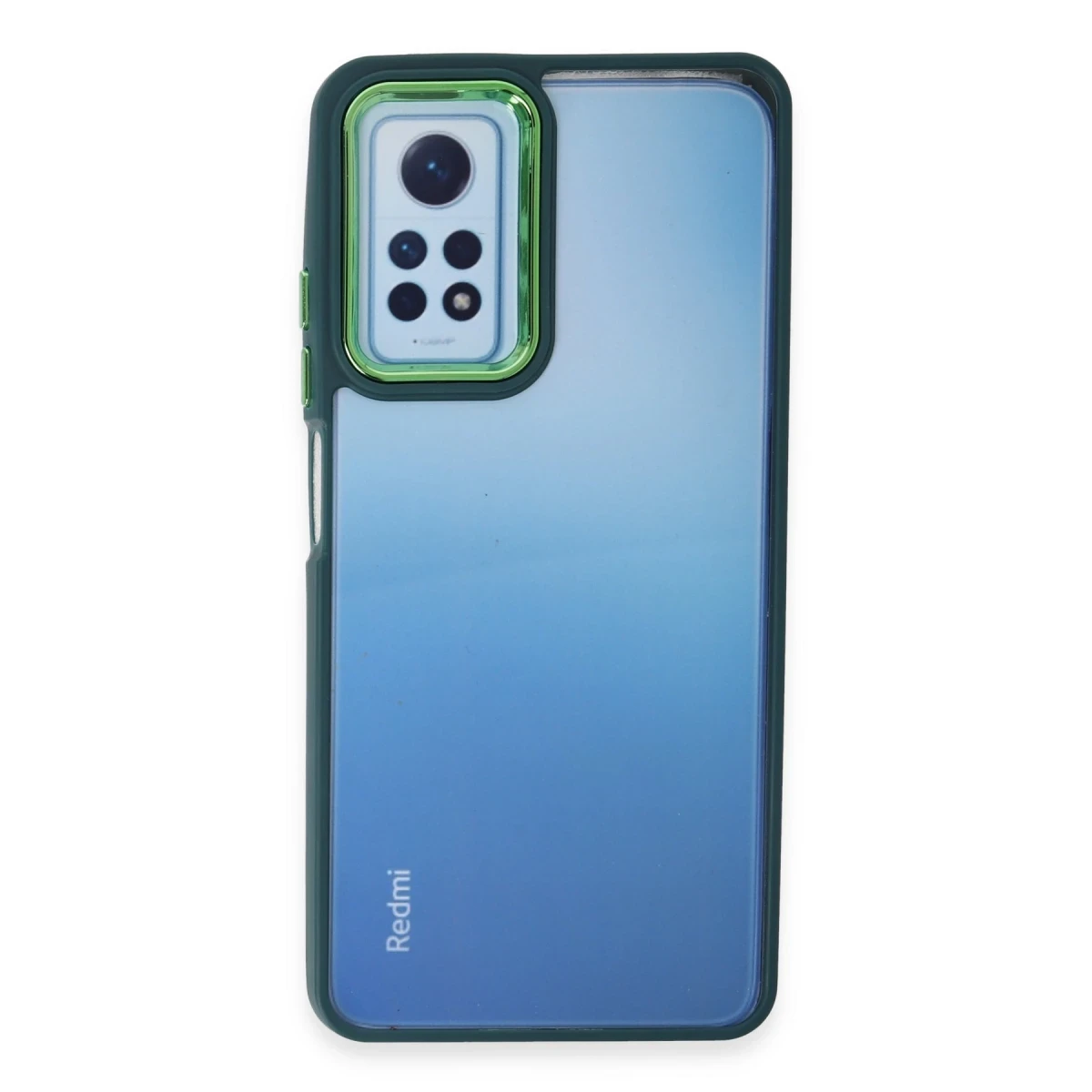 Newface Xiaomi Redmi Note 12 Pro 4G Kılıf Dora Kapak - Haki Yeşil