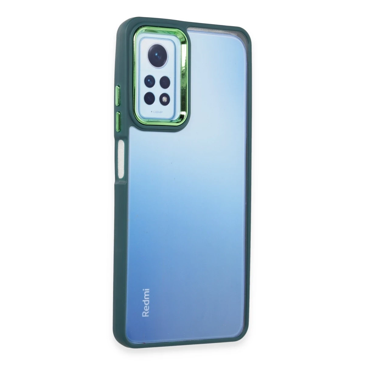 Newface Xiaomi Redmi Note 12 Pro 4G Kılıf Dora Kapak - Haki Yeşil