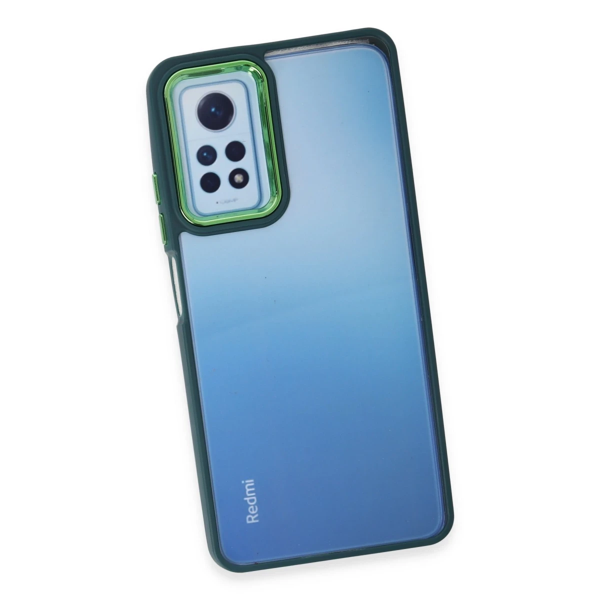 Newface Xiaomi Redmi Note 12 Pro 4G Kılıf Dora Kapak - Haki Yeşil