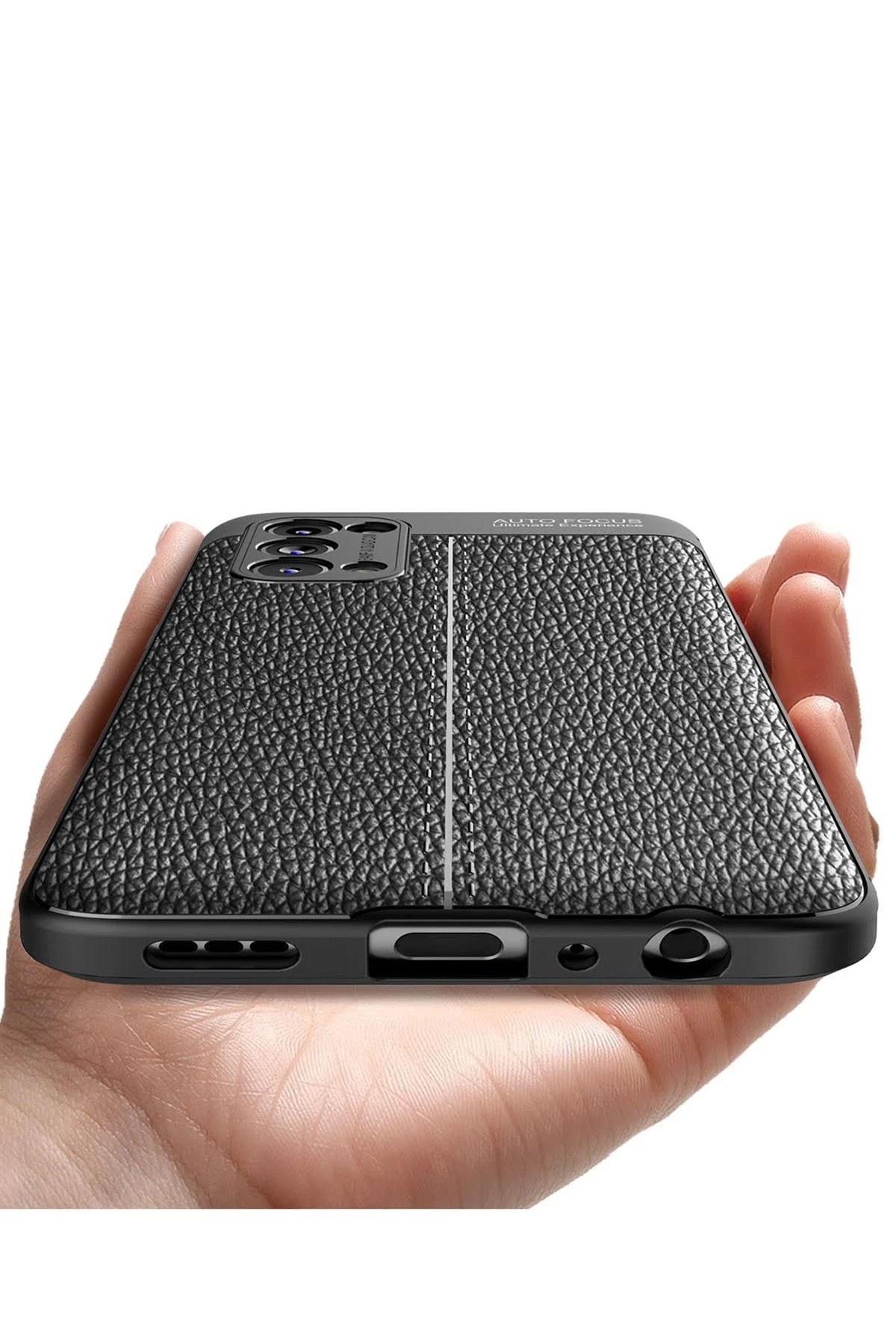 Newface Oppo Reno 5 Kılıf Auto Focus Kapak - Lacivert