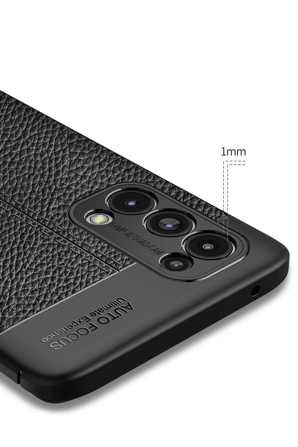 Newface Oppo Reno 5 Pro Kılıf Auto Focus Kapak - Lacivert