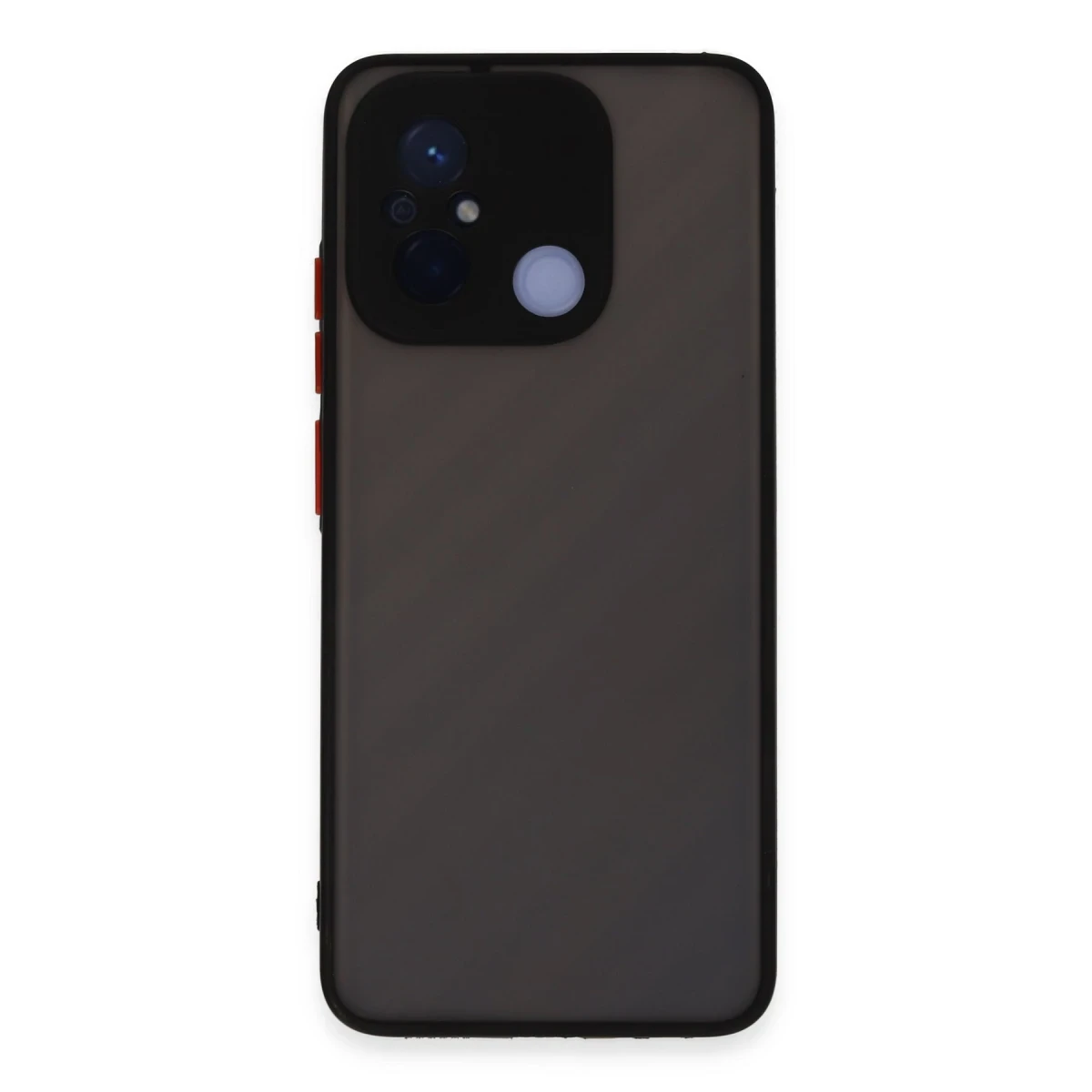 Newface Xiaomi Redmi 12C Kılıf Montreal Silikon Kapak - Siyah