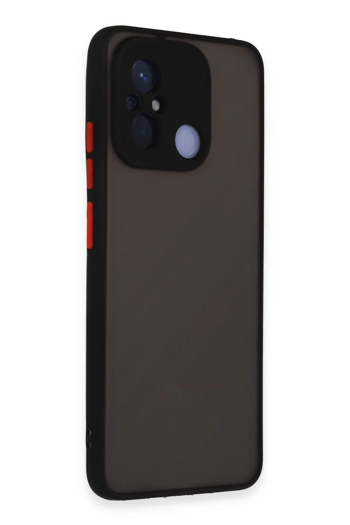 Newface Xiaomi Redmi 12C Kılıf Montreal Silikon Kapak - Siyah