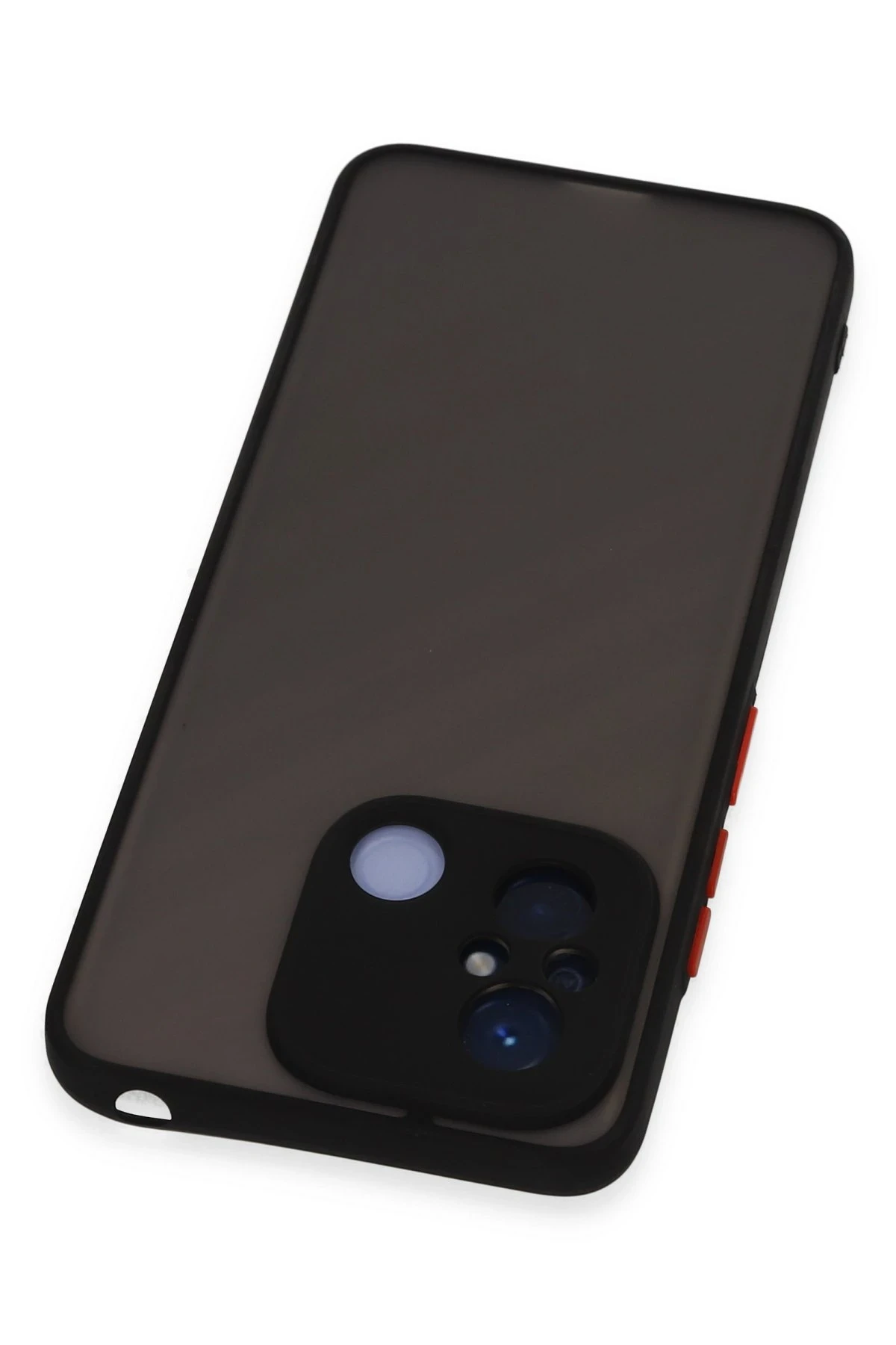 Newface Xiaomi Redmi 12C Kılıf Montreal Silikon Kapak - Siyah