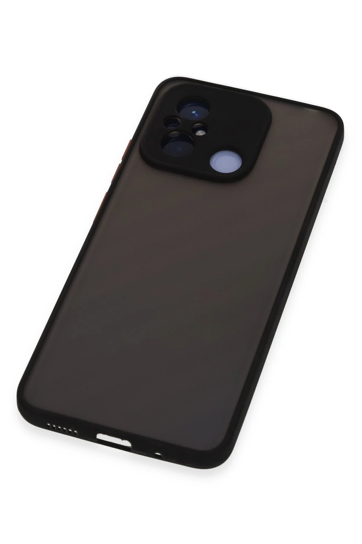 Newface Xiaomi Redmi 12C Kılıf Montreal Silikon Kapak - Siyah