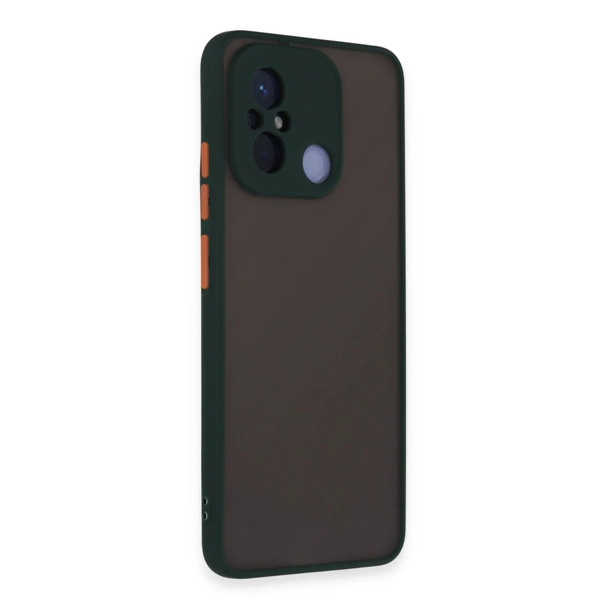 Xiaomi Redmi 12C Kılıf Montreal Silikon Kapak - Yeşil