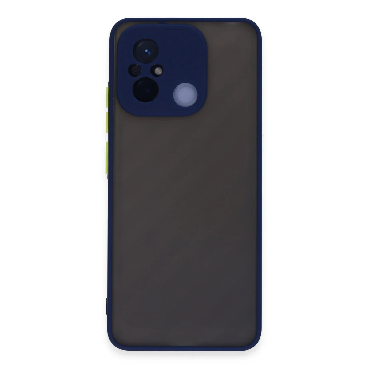 Newface Xiaomi Redmi 12C Kılıf Montreal Silikon Kapak - Lacivert