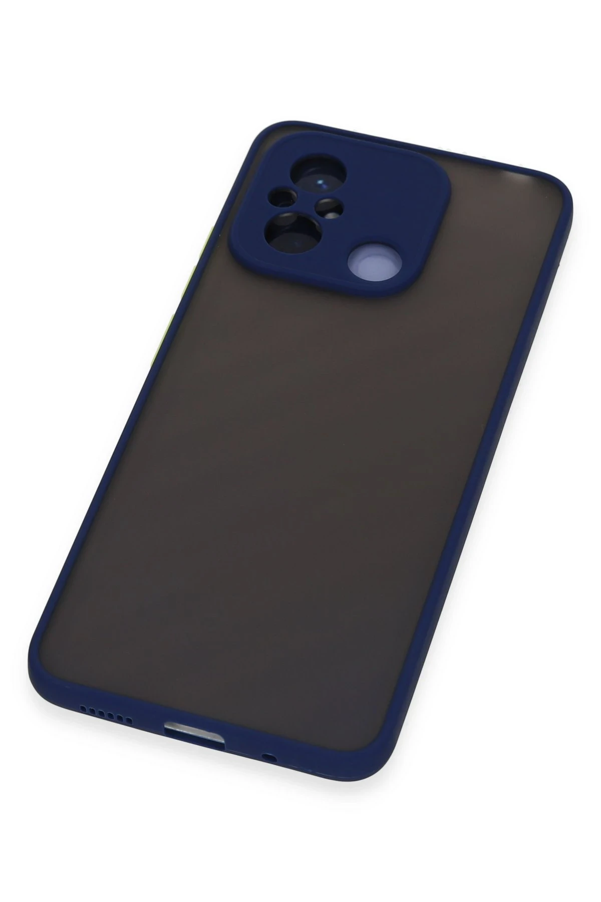 Newface Xiaomi Redmi 12C Kılıf Montreal Silikon Kapak - Lacivert