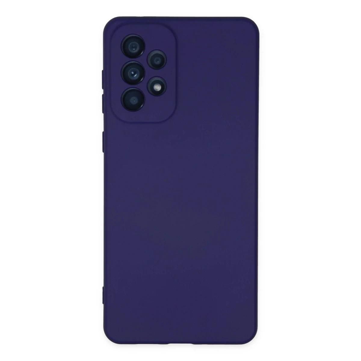Newface Samsung Galaxy A23 4G Kılıf Nano içi Kadife Silikon - Mor