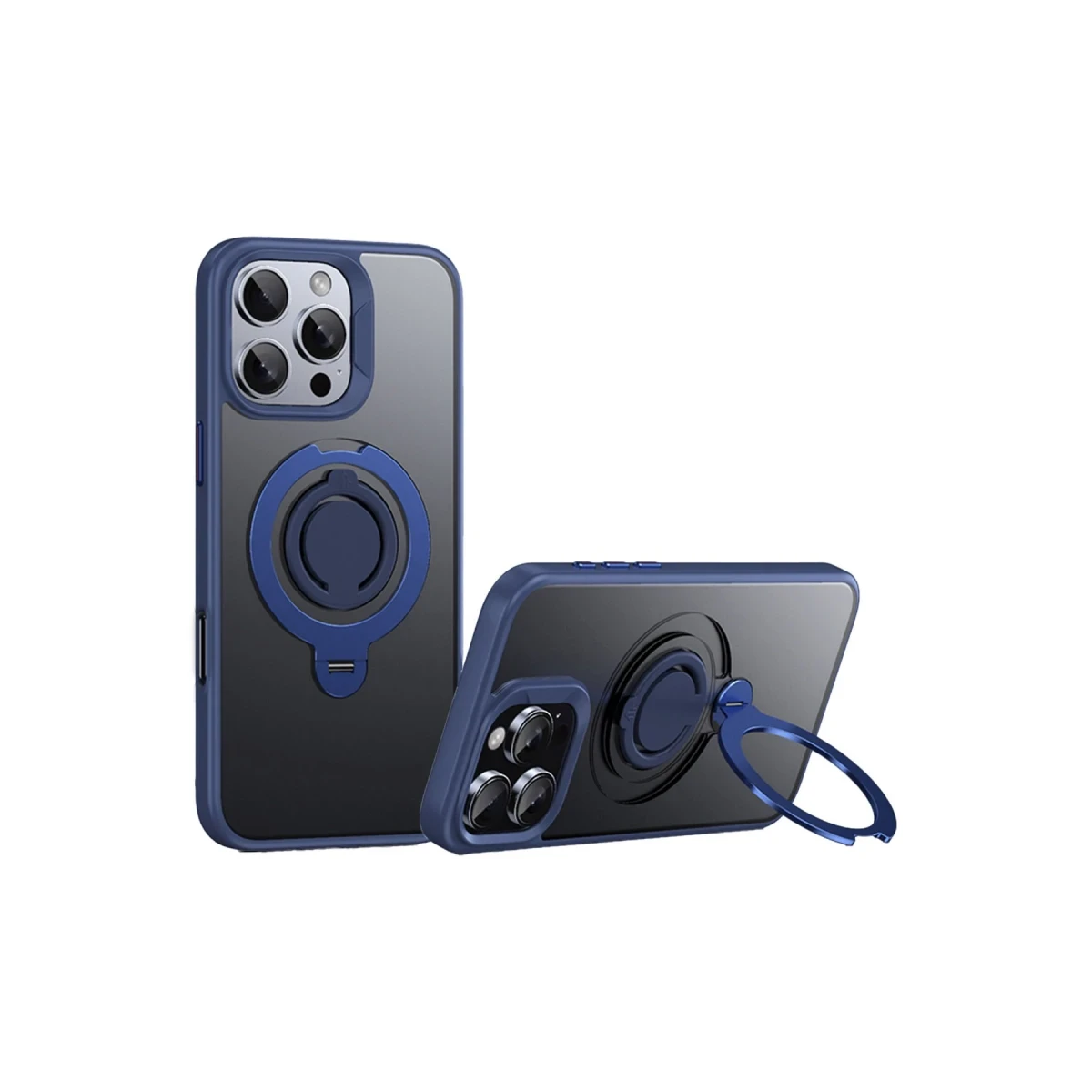 Joko Apple iPhone 16 Pro Max Avatar 360 Dönen Magsafe Kapak - Lacivert