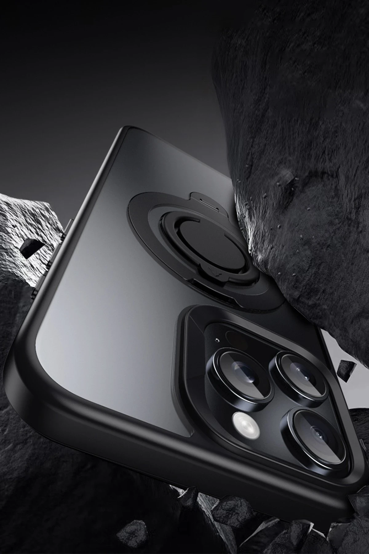 Joko iPhone 16 Pro Max Avatar 360 Dönen Magsafe Kapak - Lacivert