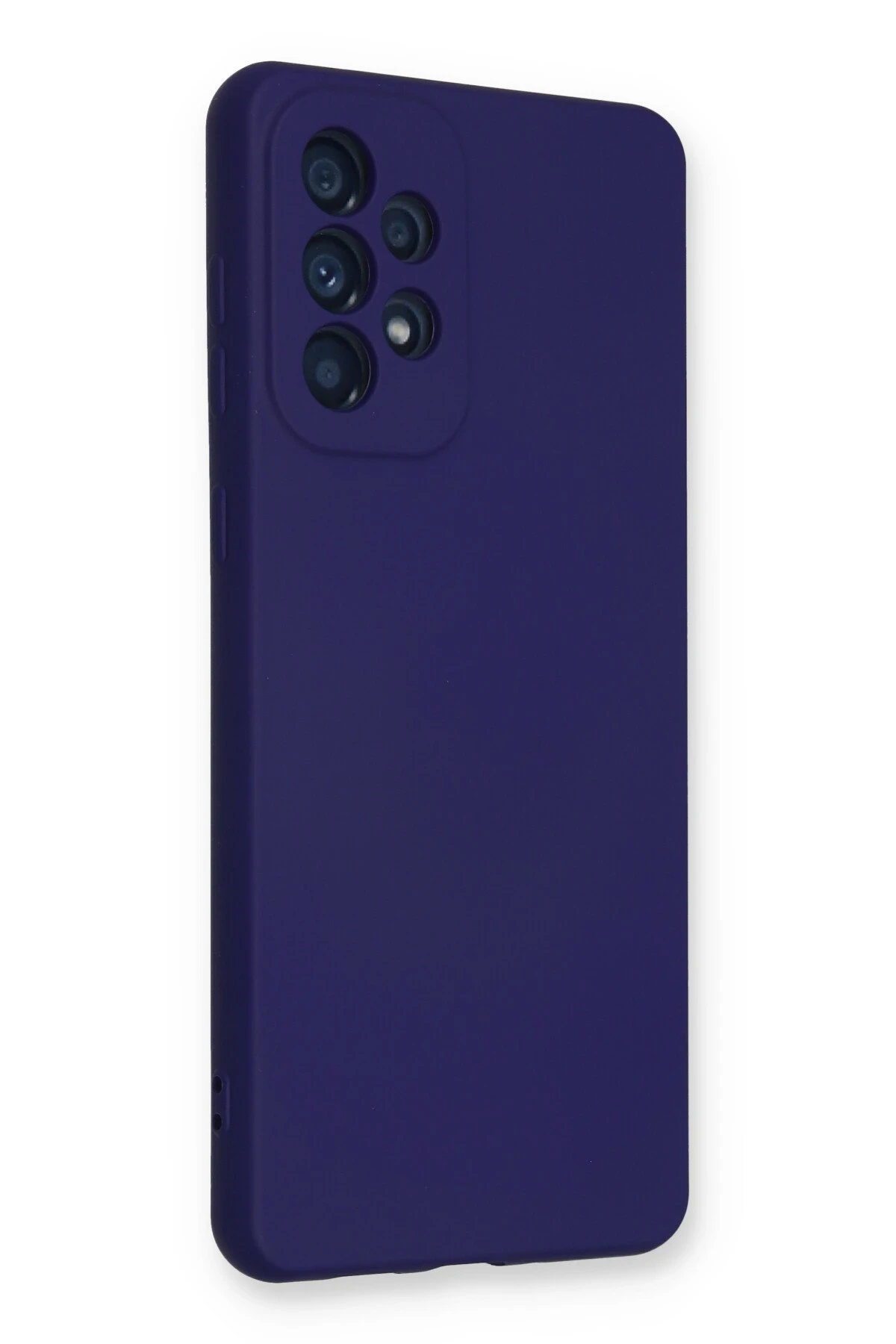 Newface Samsung Galaxy A33 5G Kılıf Nano içi Kadife Silikon - Mor