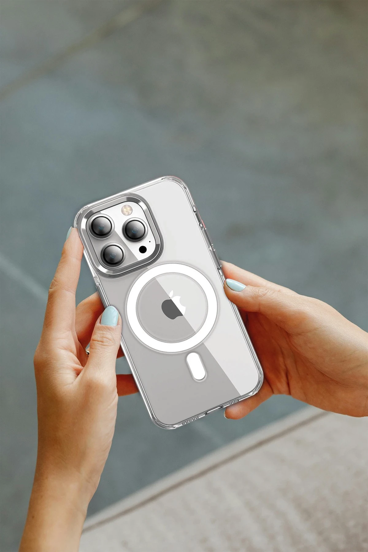 Joko iPhone 16 Pro Crystal Magsafe Kapak - Şeffaf