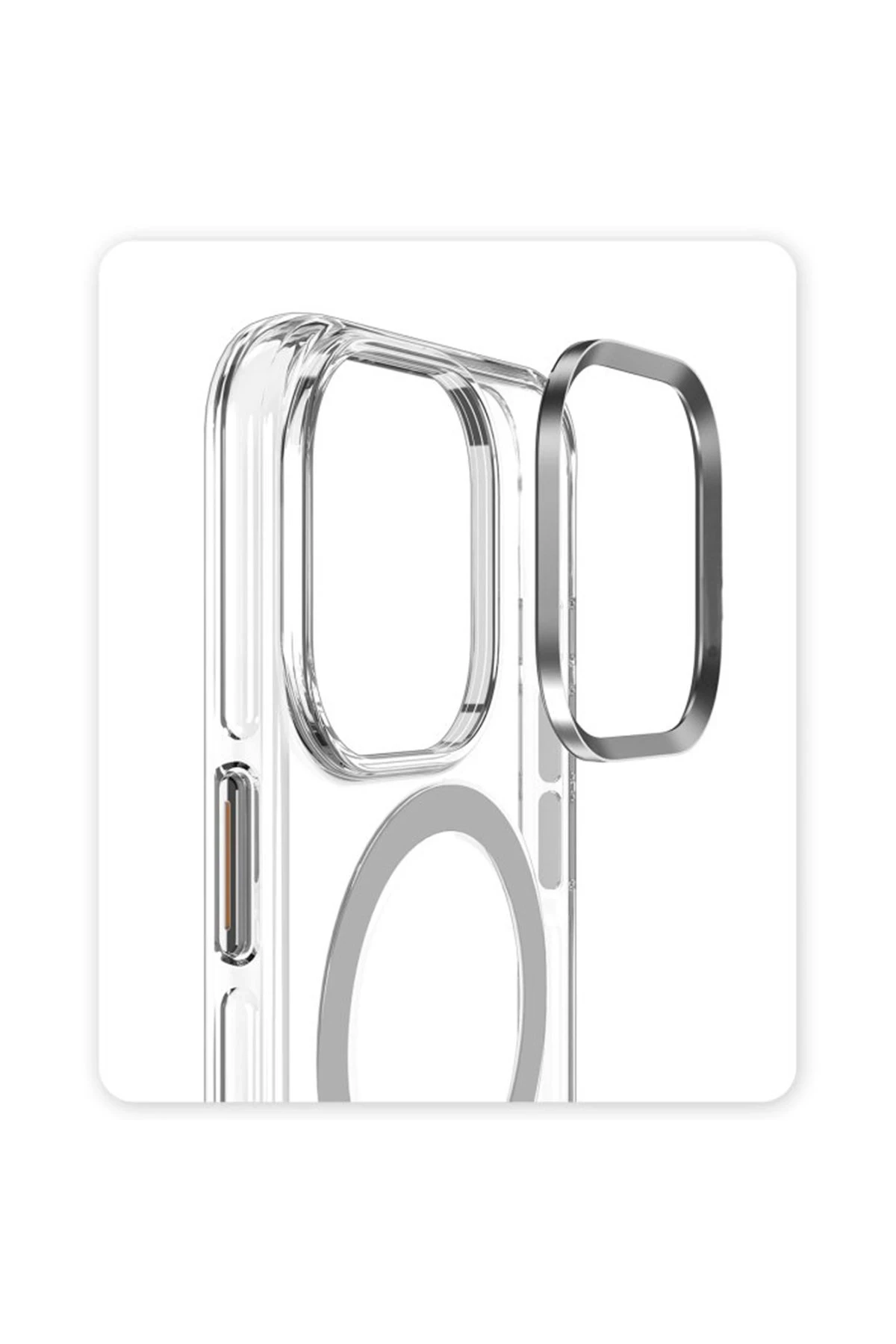 Joko iPhone 16 Pro Crystal Magsafe Kapak - Şeffaf