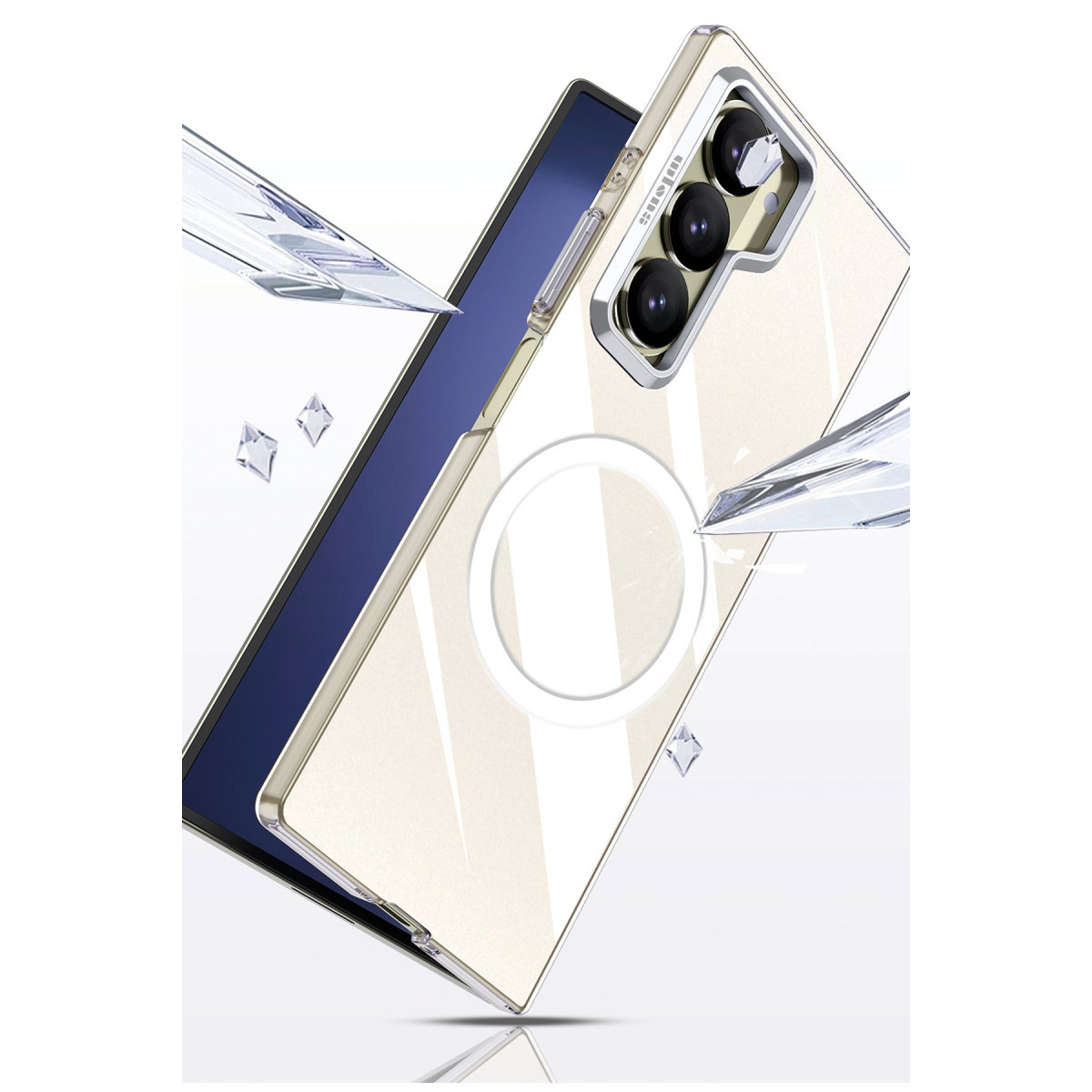 Joko Samsung Galaxy Z Fold 6 Crystal Magsafe Kapak - Şeffaf — görsel 11
