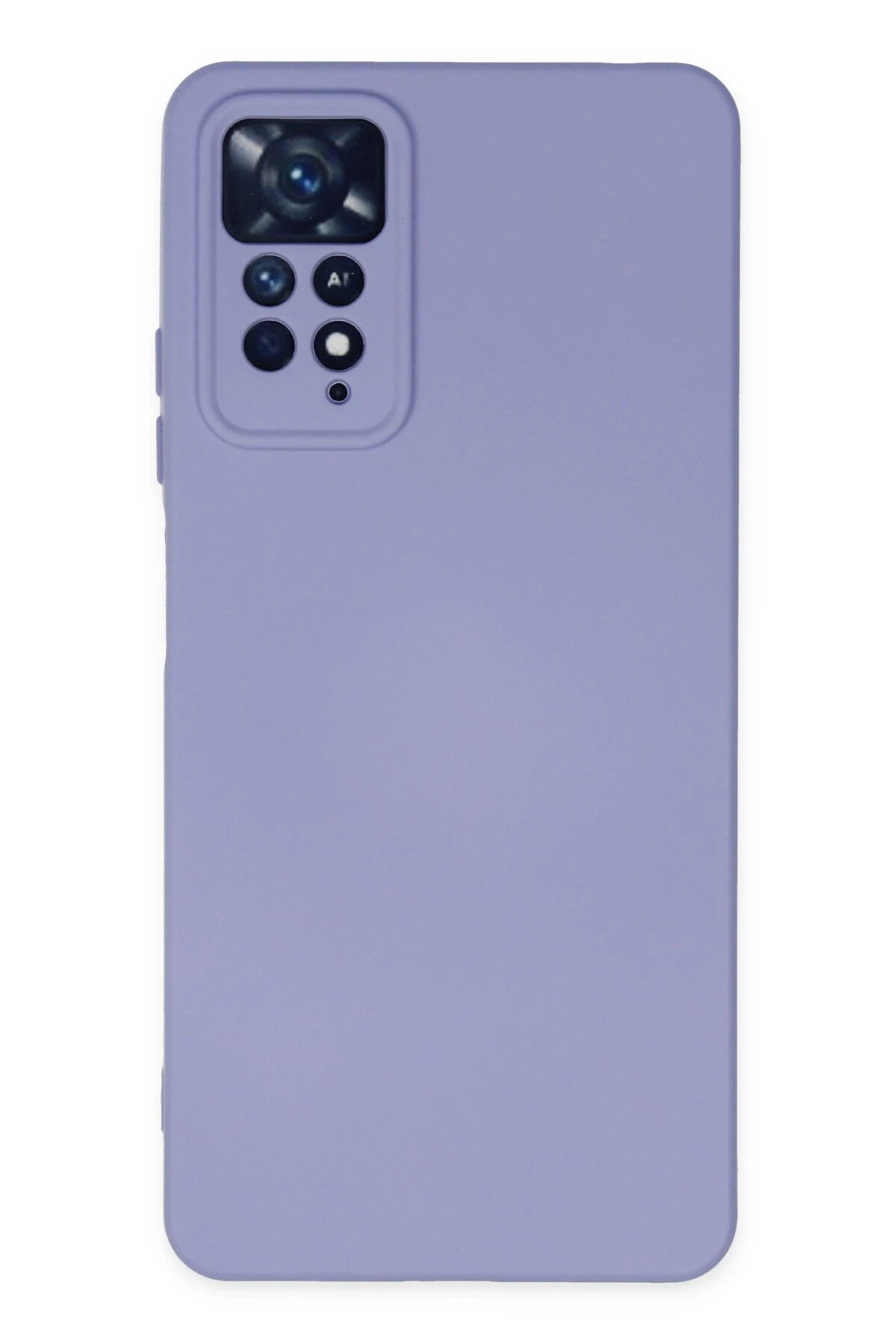 Newface Xiaomi Redmi Note 11 Pro Kılıf Nano içi Kadife Silikon - Lila