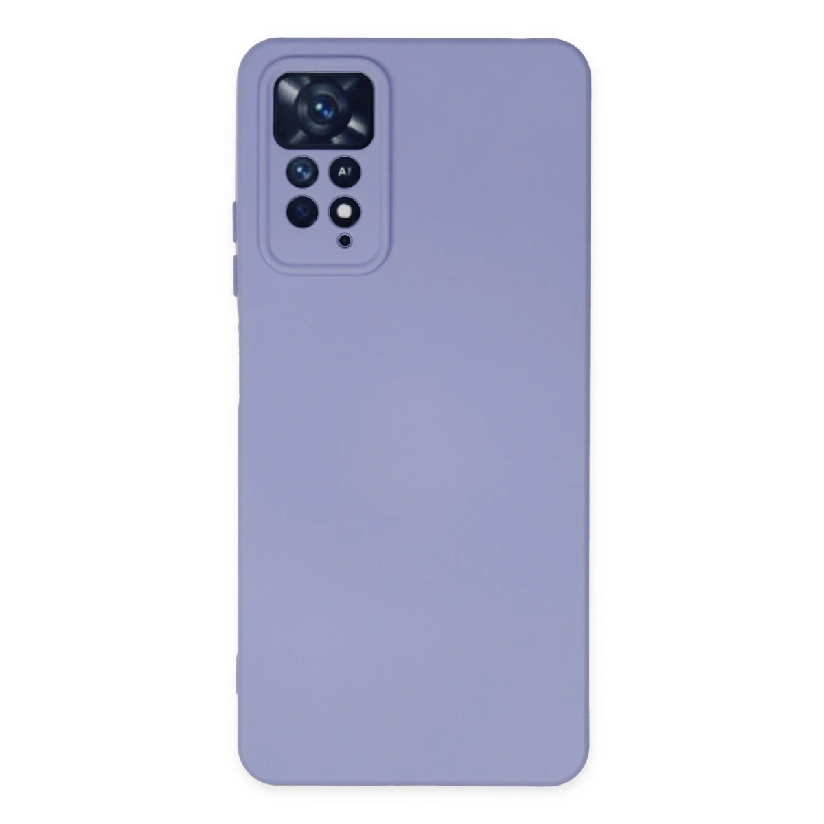 Newface Xiaomi Redmi Note 11 Pro Kılıf Nano içi Kadife Silikon - Lila
