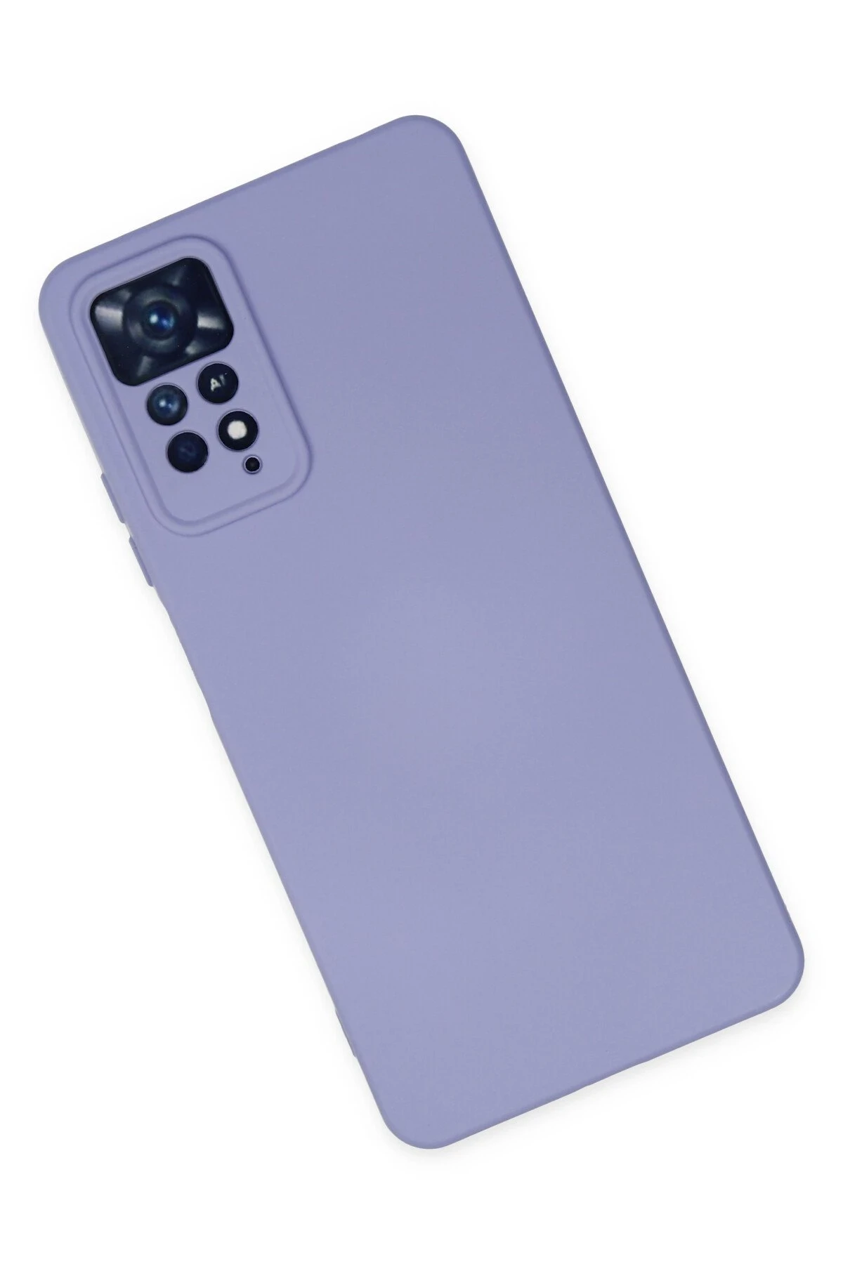Newface Xiaomi Redmi Note 11 Pro Kılıf Nano içi Kadife Silikon - Lila