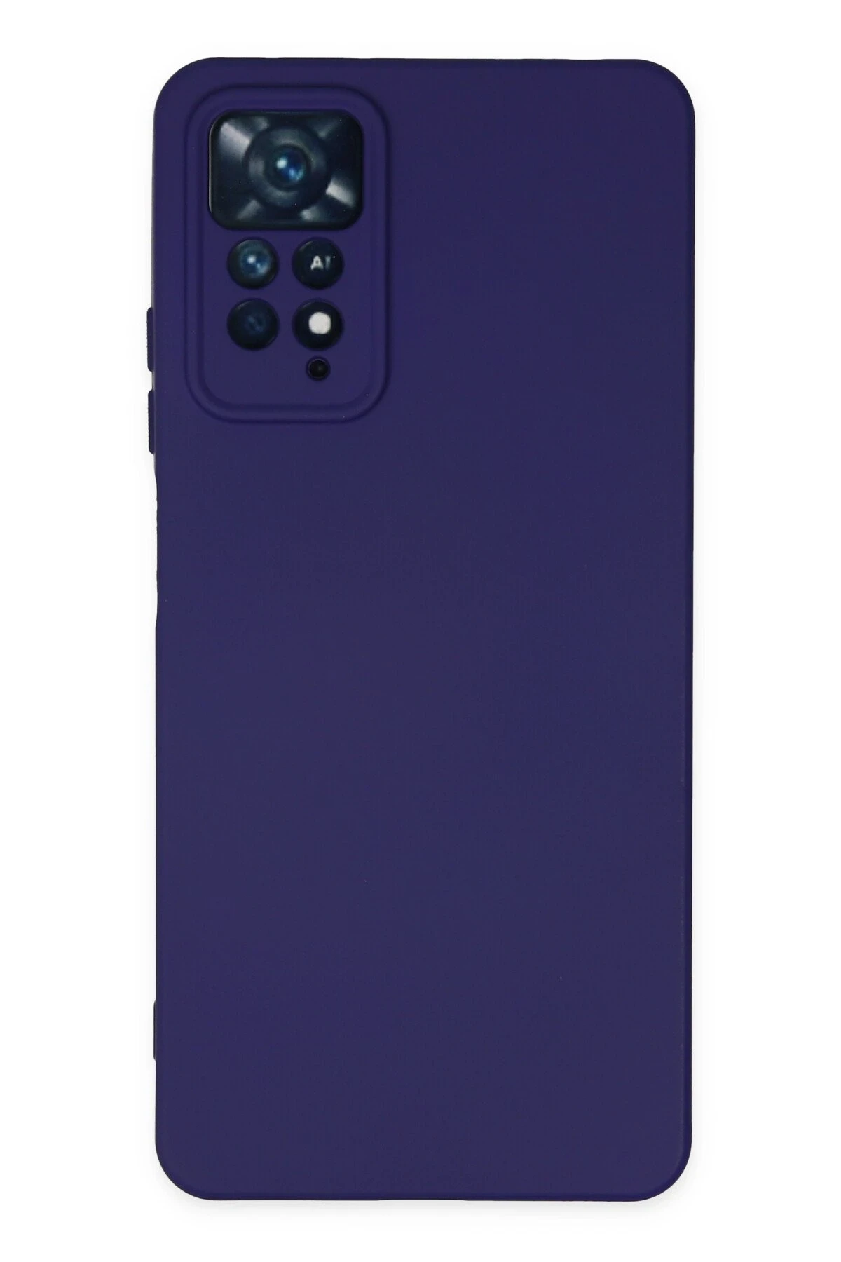 Newface Xiaomi Redmi Note 11 Pro Kılıf Nano içi Kadife Silikon - Mor
