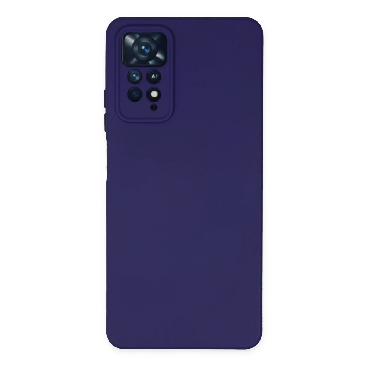 Newface Xiaomi Redmi Note 11 Pro Kılıf Nano içi Kadife Silikon - Mor