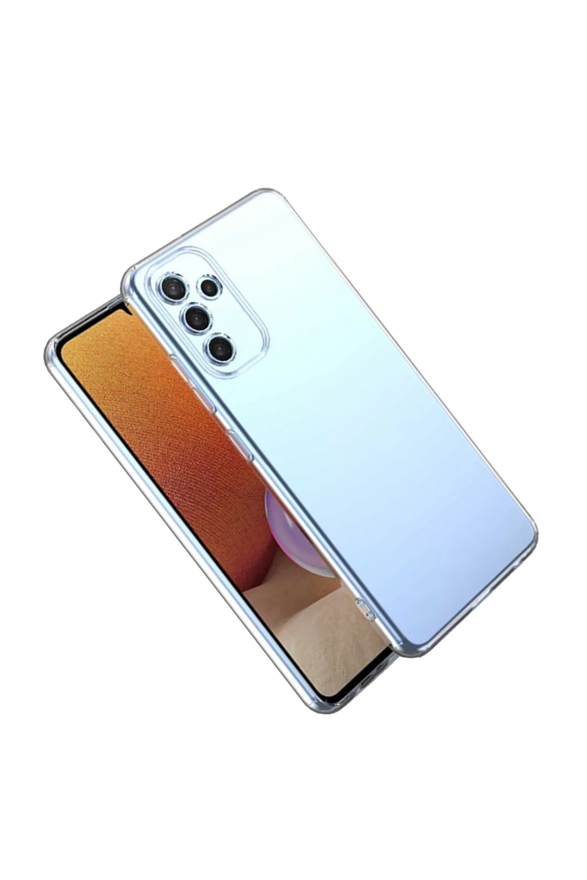 Newface Samsung Galaxy A34 5G Kılıf Lüx Şeffaf Silikon