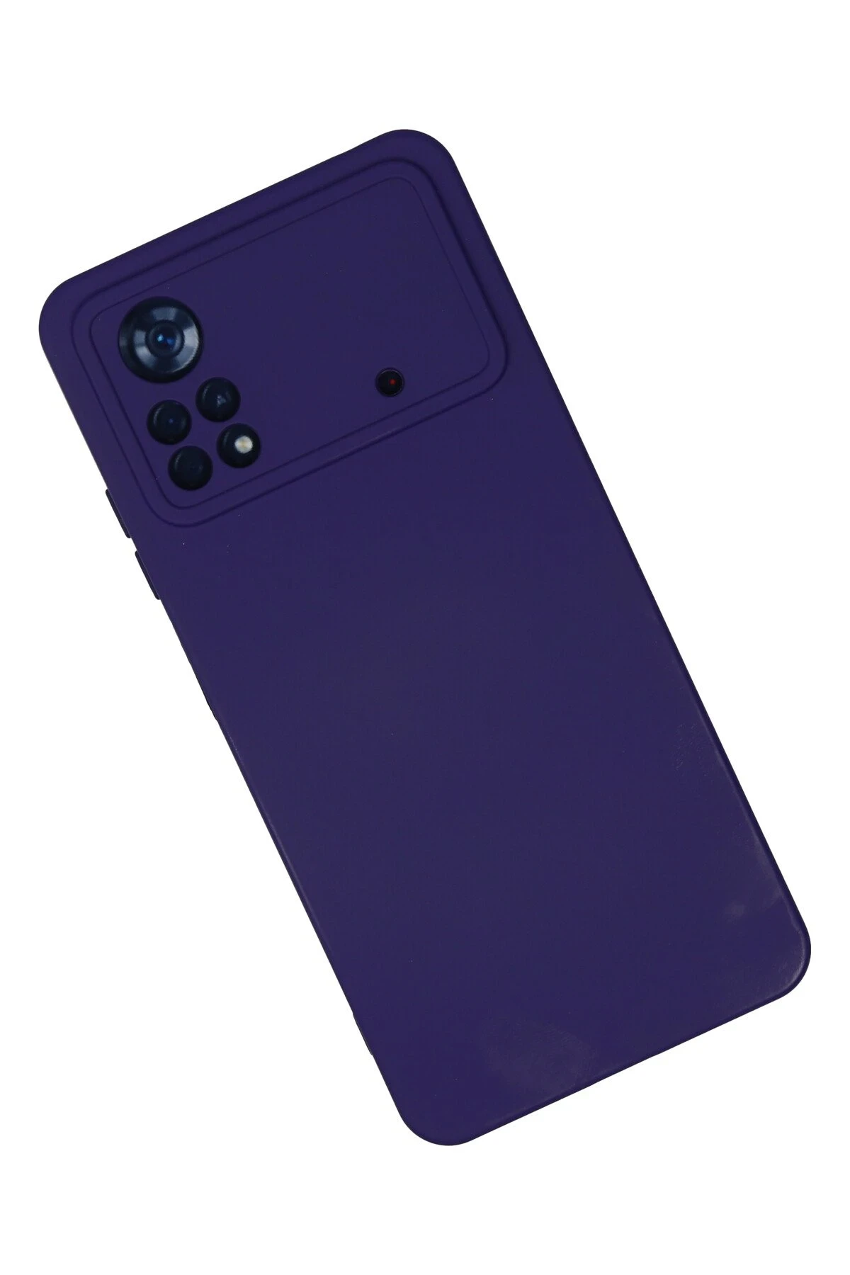 Newface Xiaomi Poco X4 Pro 5G Kılıf Nano içi Kadife Silikon - Mor
