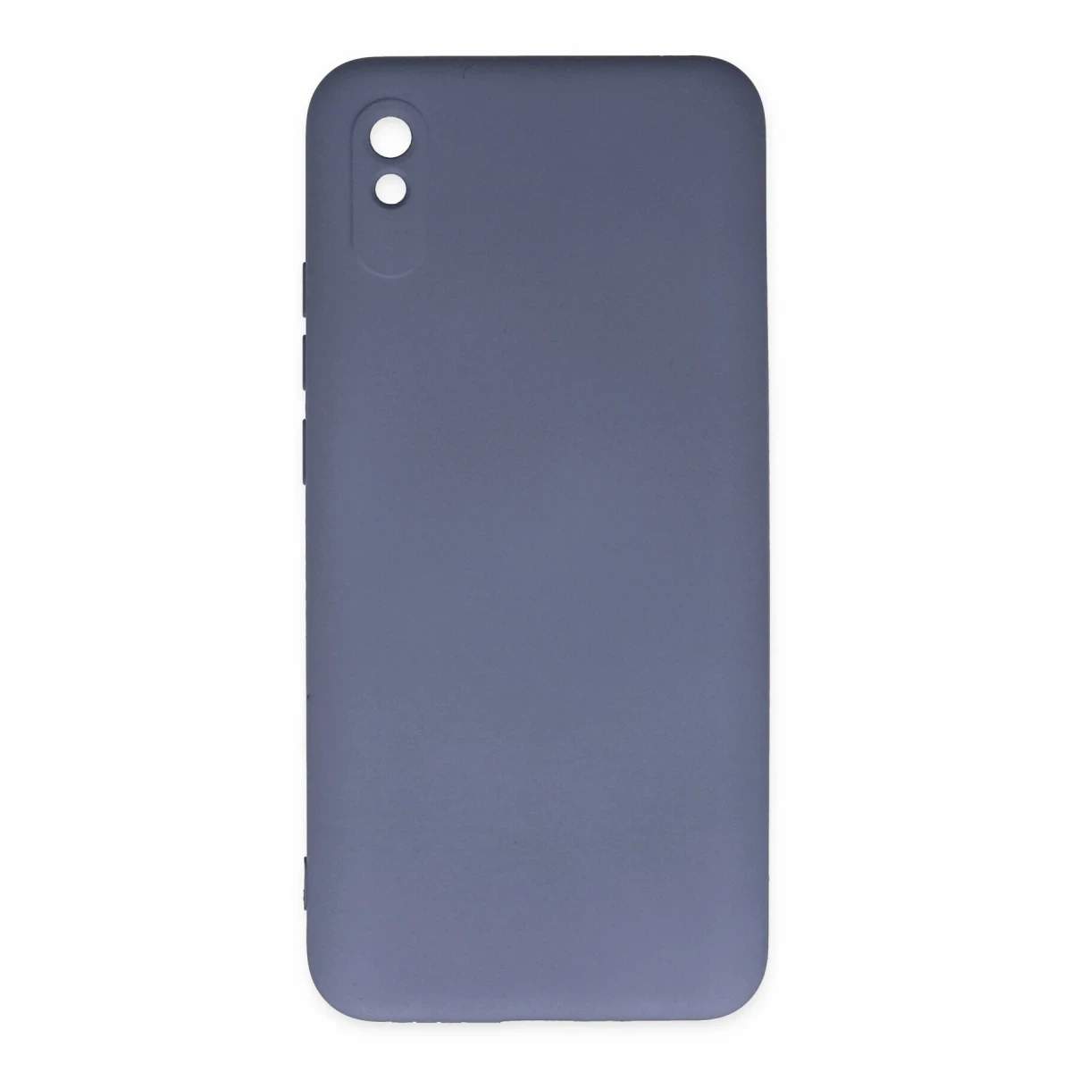 Newface Xiaomi Redmi 9A Kılıf Nano içi Kadife Silikon - Gri