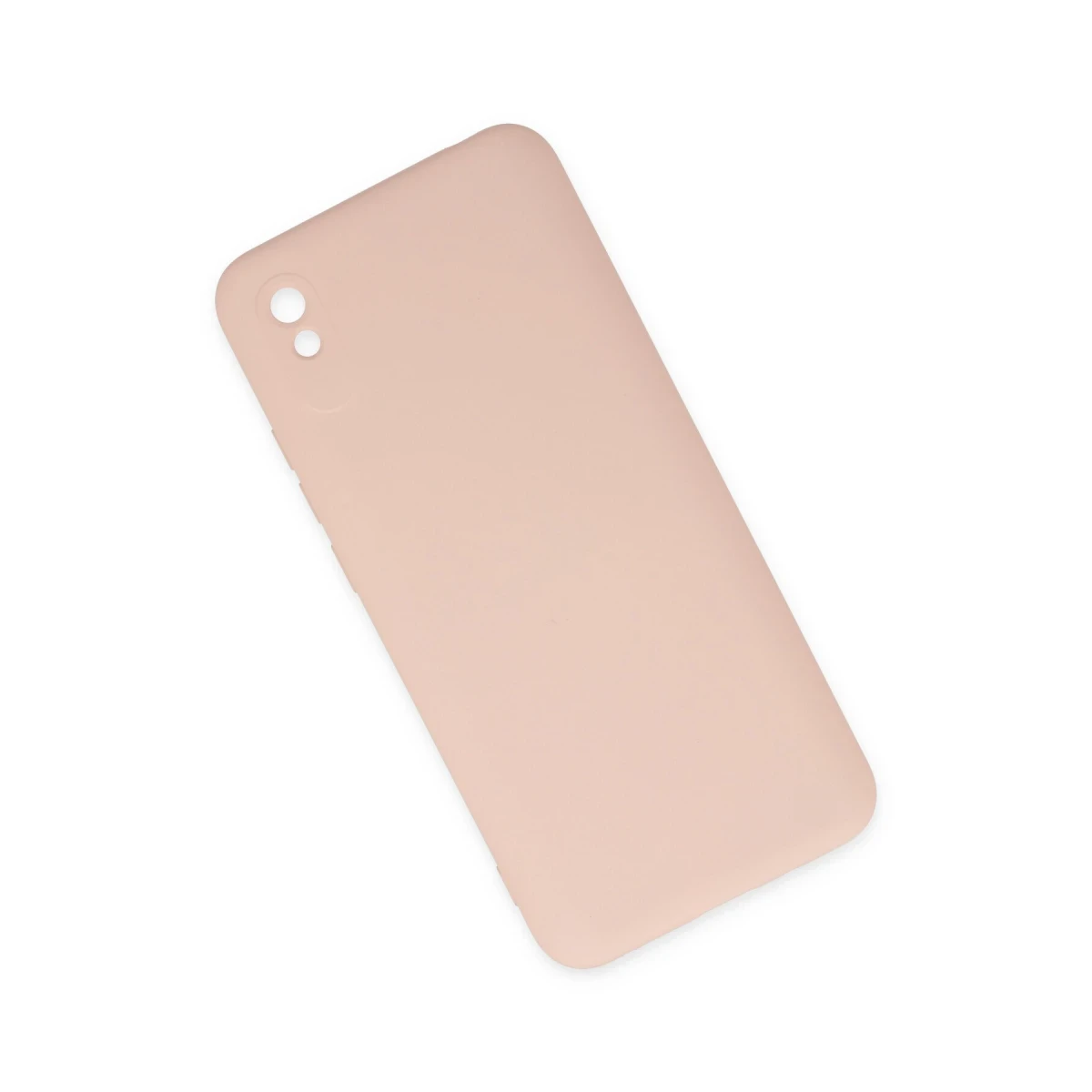 Xiaomi Redmi 9A Kılıf Nano içi Kadife Silikon - Pudra