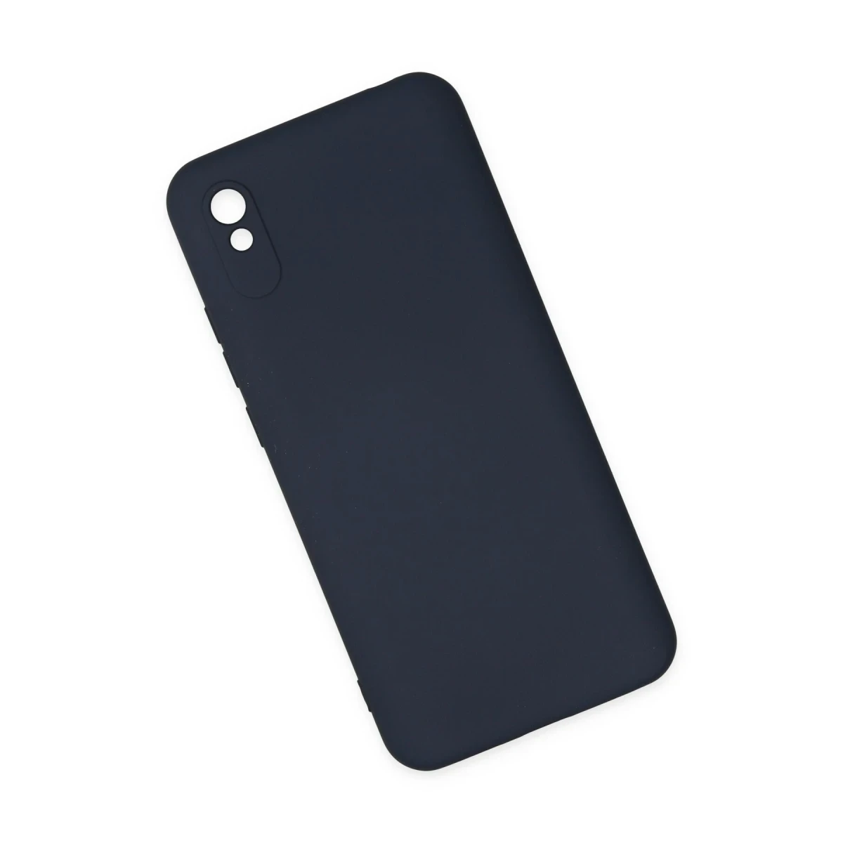 Xiaomi Redmi 9A Kılıf Nano içi Kadife Silikon - Lacivert