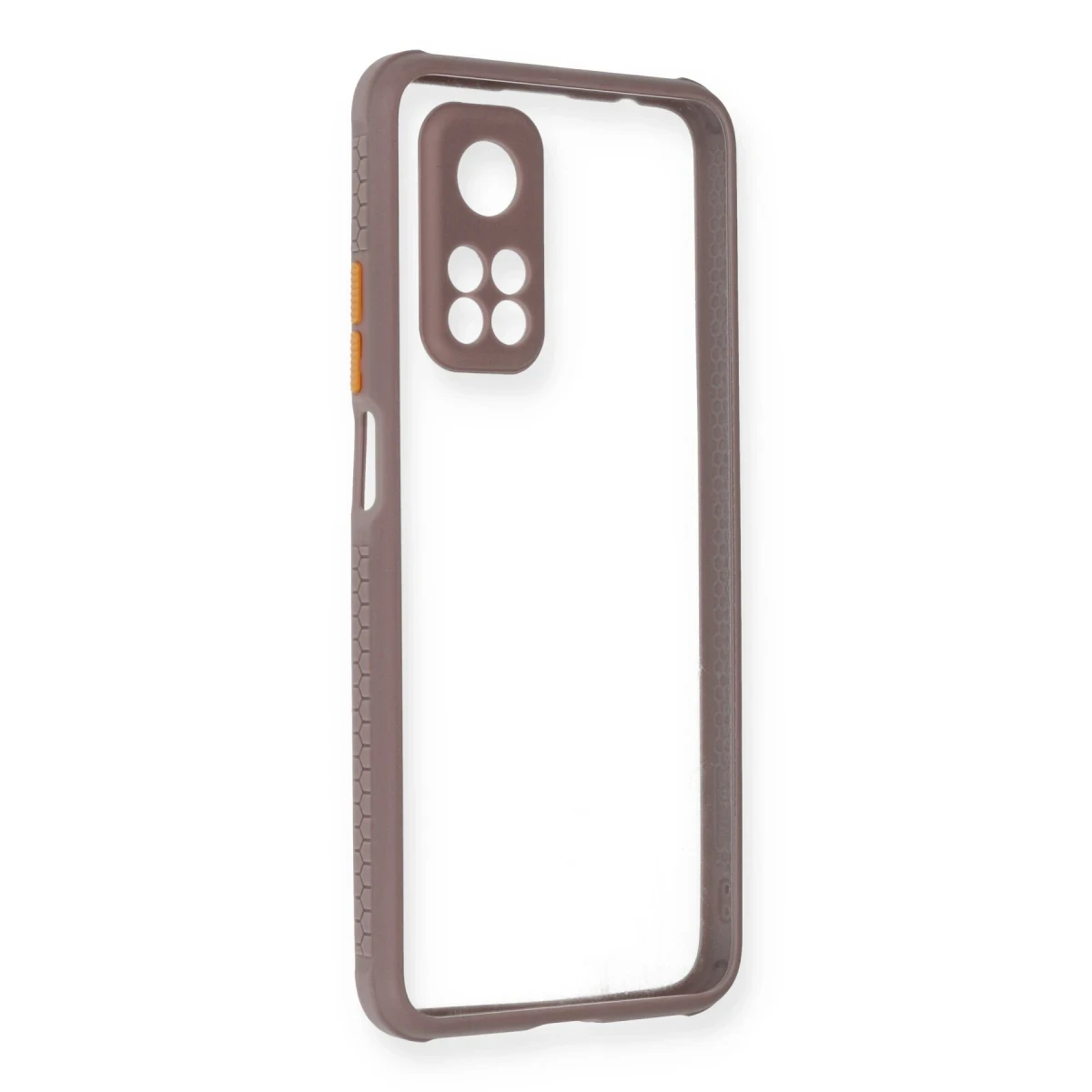 Newface Xiaomi Mi 10T Pro Kılıf Miami Şeffaf Silikon - Açık Mor