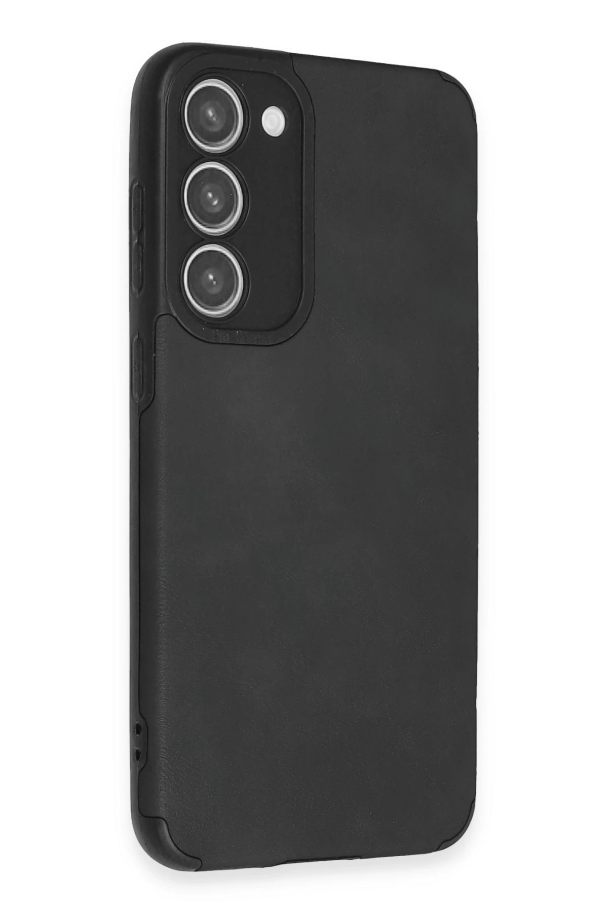 Newface Samsung Galaxy S23 Plus Kılıf Loop Deri Silikon - Siyah
